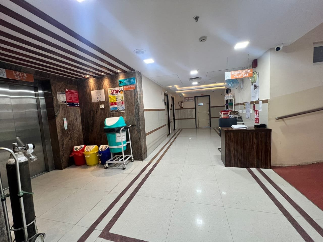 Spacious Corridors